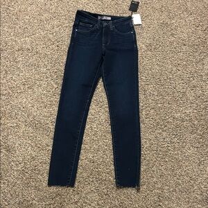 JOE’S Women's High Rise Skinny Ankle Dark Blue Jeans
